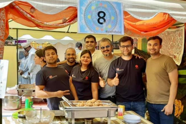 Bihari Stall at Indian Food Festival 2019 - Berlin